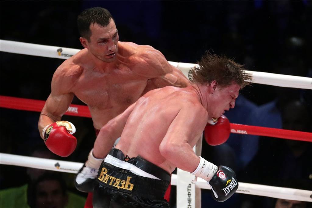Der größte Kampf der Klitschkos – und ihr letzter? Ein Bild aus dem früheren Leben: Wladimir Klitschko 2013 im Boxring.