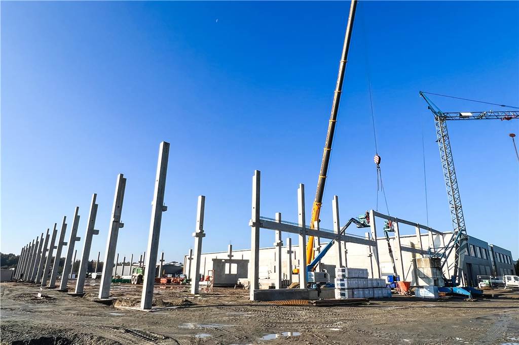 Stapelbroek baut Logistikhalle von knapp 5500 Quadratmetern Logistikhalle Legden Stapelbroek