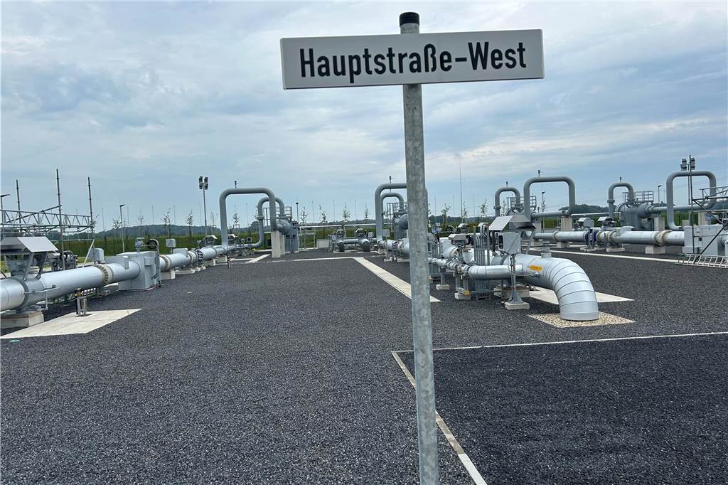 Verdichterstation in Legden in Betrieb: Vom Erdgas zum Wasserstoff Ein Blick auf die imposante Technik der Verdichterstation Legden.