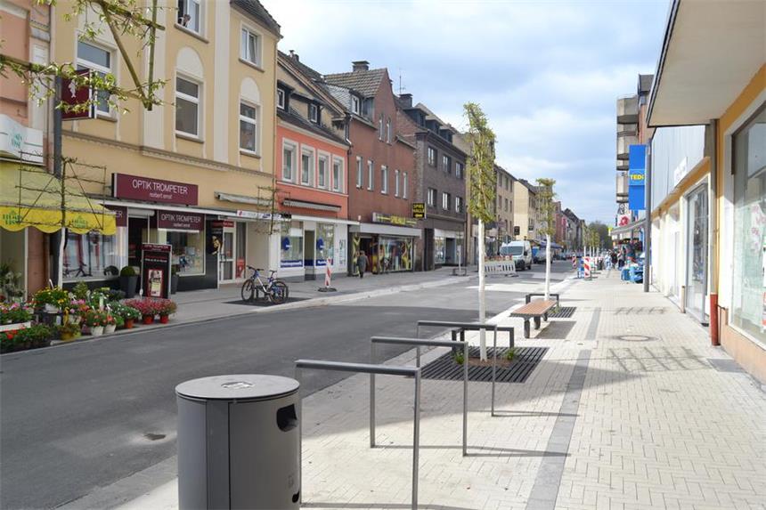 Öffnung der Lange Straße bedeutet hohe Kosten Ein Blick auf die neue Lange Straße in Habinghorst.