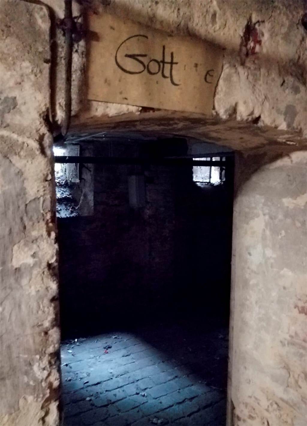 Die abenteuerliche Flucht eines britischen Soldaten endete in Haltern Ein Blick in den Keller, hier saßen einst Straftäter ein.