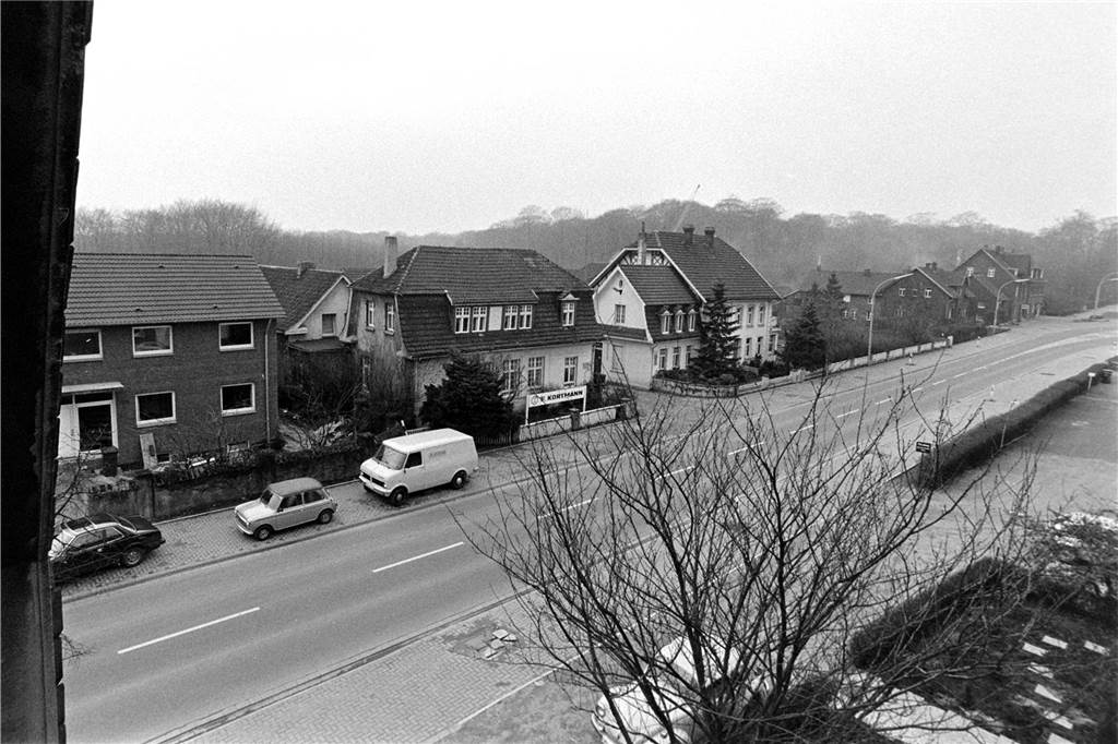 Ein Blick in die Freiherr-von-Stein-Straße.