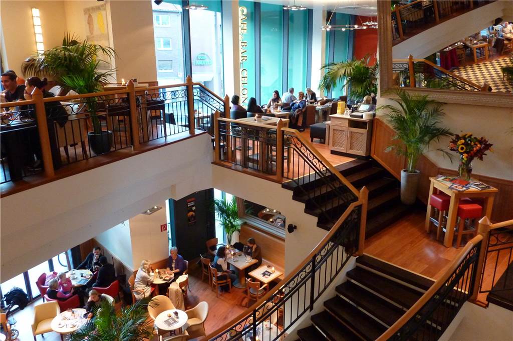 Café & Bar Celona bestätigt Baupläne: Eröffnungstag steht noch nicht fest Einblick in die münstersche Ausgabe von Café & Bar Celona