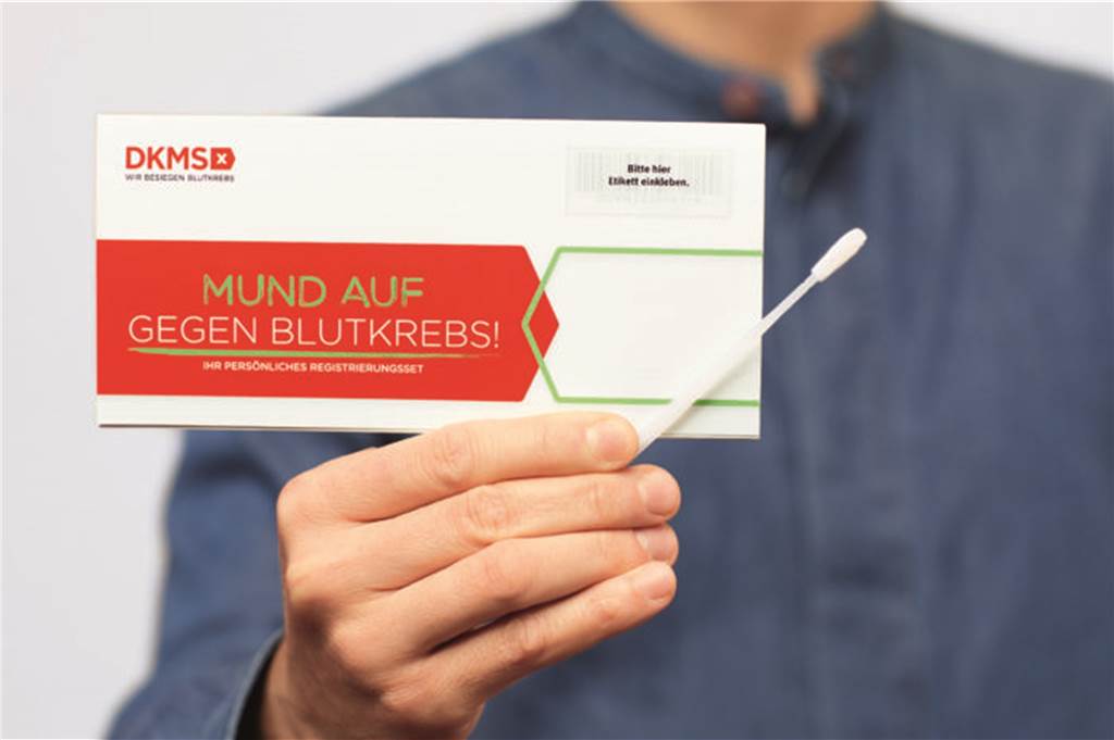 Ein DKMS-Testset für die Typisierung von potenziellen Spendern