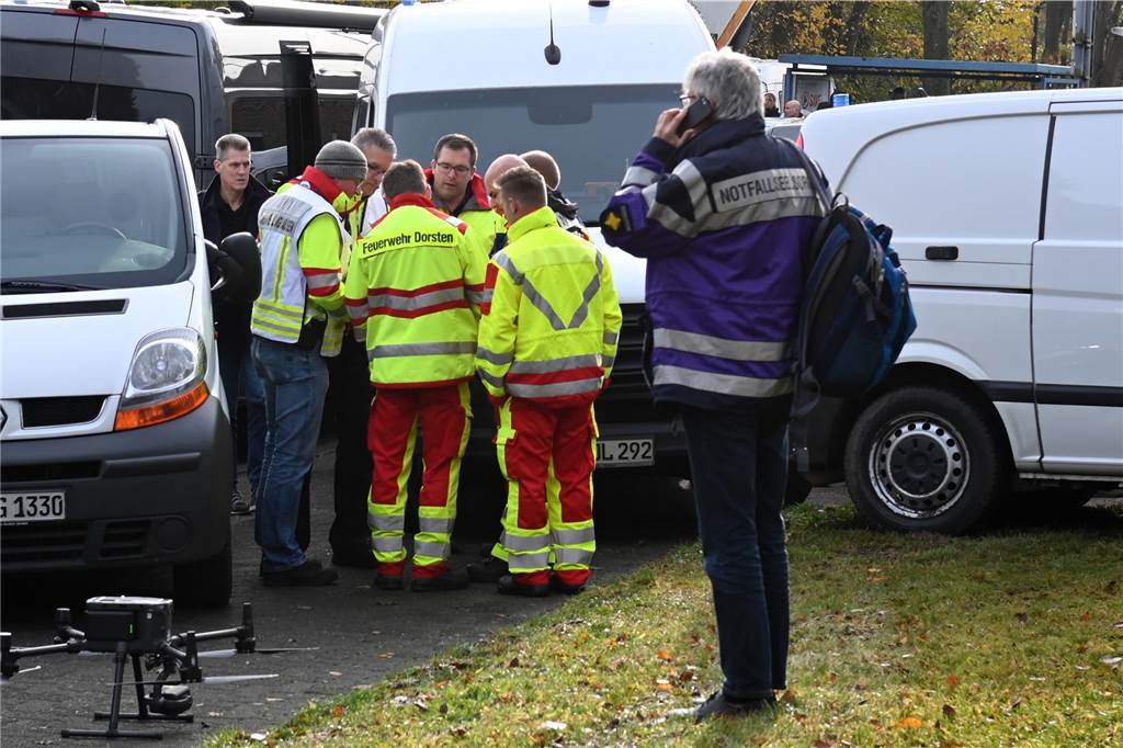 Ein Drohanruf sorgte am Mittwochmorgen für einen Großeinsatz der Polizei an der Neuen Schule Dorsten. 