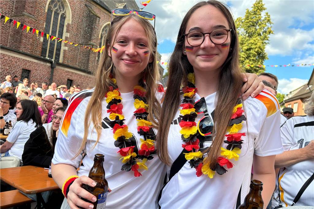 Public-Viewing in Südlohn
