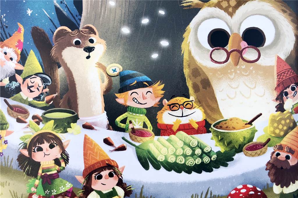 Eva Mesken aus Stadtlohn erobert mit Wichtelwelten die Kinderzimmer Ein Festmahl zum Happy End im Kastanienwald