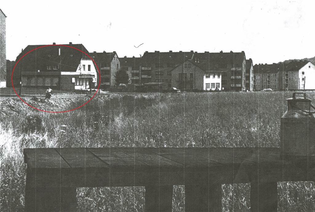 Kneipensterben geht weiter: nächste „Traditions-Pinte“ in Dortmund ist geschlossen Ein Foto aus dem Jahr 1967. Im roten Kreis die Gaststätte „Heidekrug".