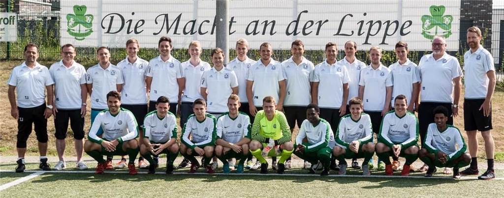 Calvin reist mit Haltern-Schal durch Lappland: „Hat mich stets warm gehalten“ Mannschaftsfoto vom SV Bossendorf
