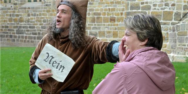 Mittelalterfest auf Schloss Cappenberg - So könnte es damals gewesen sein