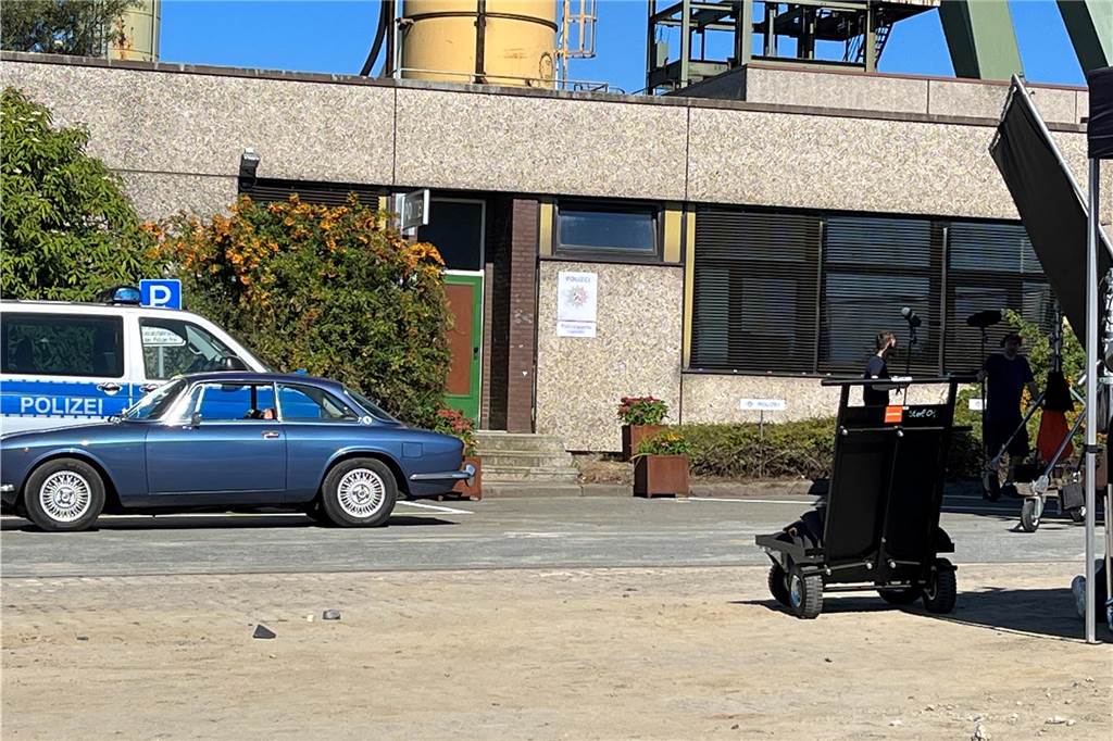 Im Ruhrpott-Krimi spielt auch die Halterner Feuerwehr mit Altes Schachtgebäude wird Polizeirevier