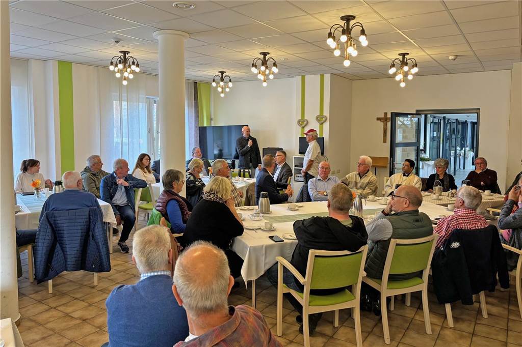 Ein Blick in den Saal bei der Einweihungsfeier 