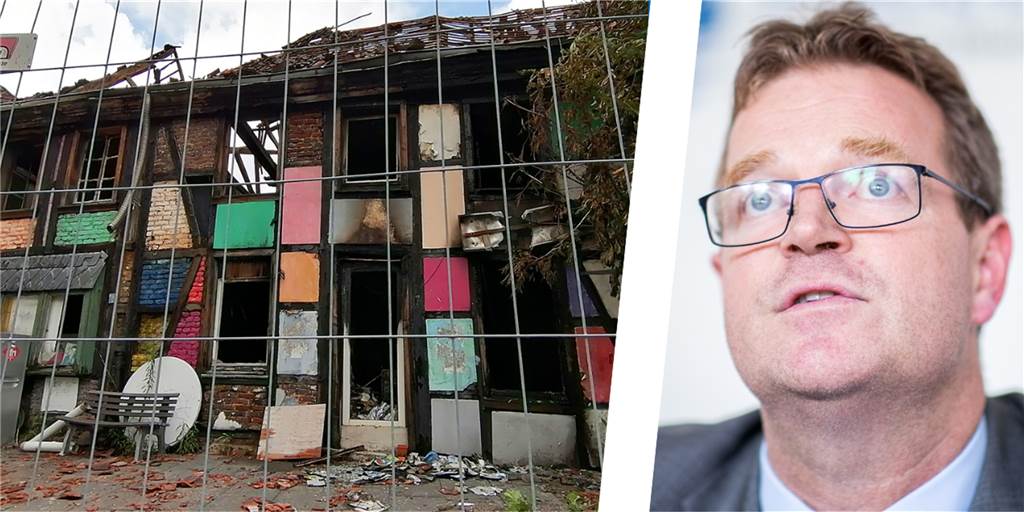 Staatsanwalt: Ein Brandstifter legte den Großbrand in Dortmunder Haus Ein Großbrand zerstörte am 23. Juni das denkmalgeschützte Fachwerkhaus im alten Mengeder Ortskern. Laut Staatsanwalt Henner Kruse legte ein Brandstifter das Feuer.