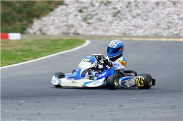 Ein Halterner Kartpilot war dabei als die „Arena E“ im sächsischen Mülsen Anfang Mai erstmalig wieder ihre Tore für Leistungssportler öffnete.