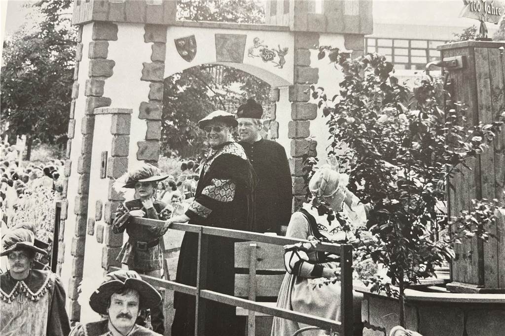 Festumzug zum Stadtjubiläum Haltern