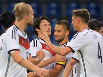 Ein Hochkaräter bleibt der deutschen U 21 bei der Auslosung ersprt. Foto: Jens Wolf