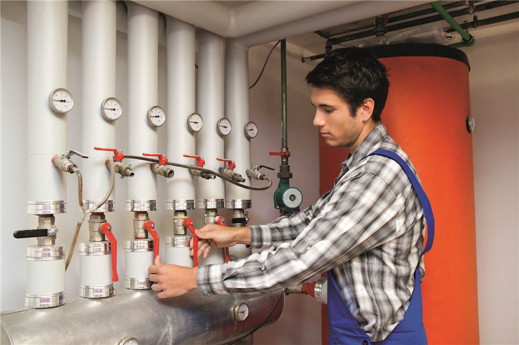 Ruth Pettenpohl rät Dorstenern, sich gegen zu hohe Energie-Abschläge zu wehren Ein Heizungsinstallateur führt einen hydraulischen Abgleich durch.