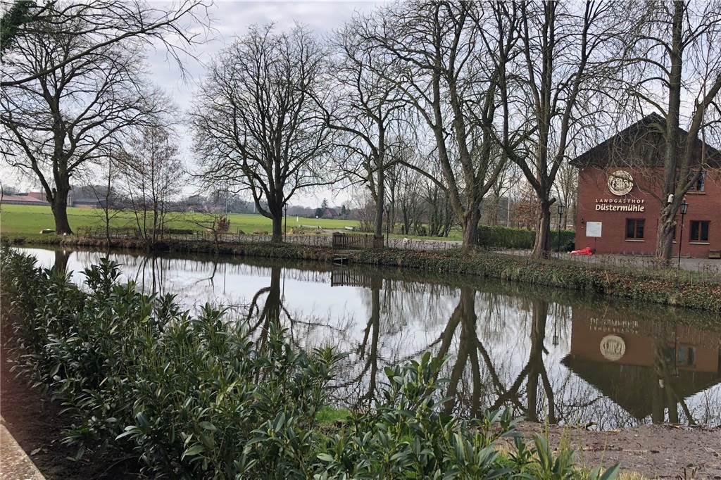 Ein idyllischer Ort: der Landgasthof "Düstermühle" in Legden