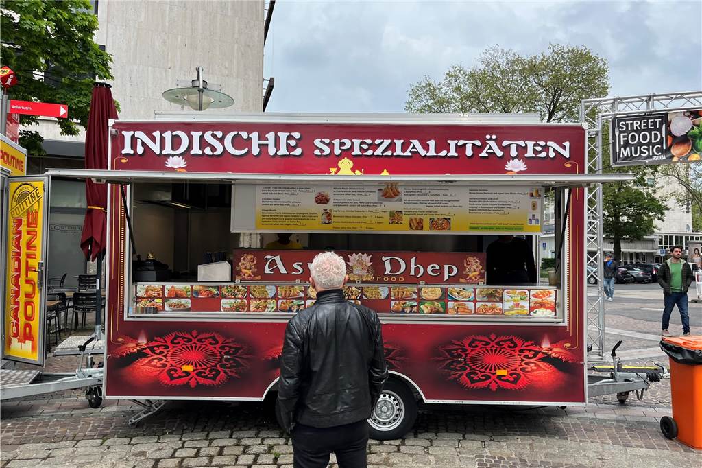 Ein Inder darf auf einem globalen Street-Food-Markt nicht fehlen. 