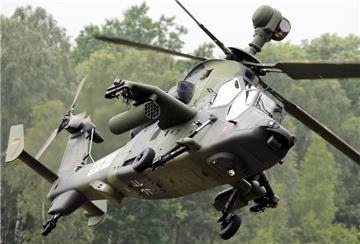 Ein Kampf-Hubschrauber vom Typ Tiger.