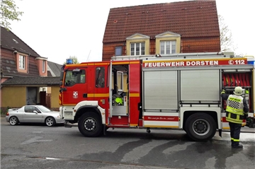 Ein Kellerbrand in Dorsten brachte am Sonntag zwei Kinder in Gefahr.