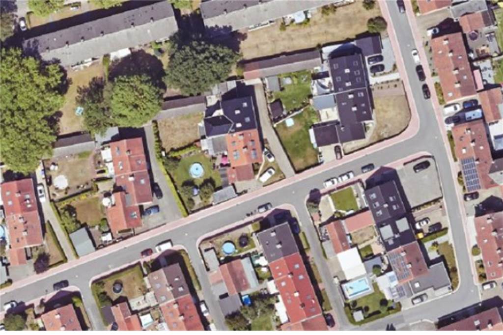Straßenausbaubeiträge vor Aus: Hausbesitzer zahlen bald trotzdem Ein Luftbild aus dem Jahr 2022, das nach dem Ausbau der Straßen entstand.