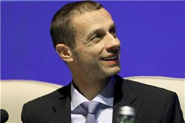 Ein neuer Wettbewerb wäre ein Entgegenkommen von UEFA-Chef Aleksander Ceferin an die kleineren der 55 nationalen Verbände. Foto: Ronald Zak/AP