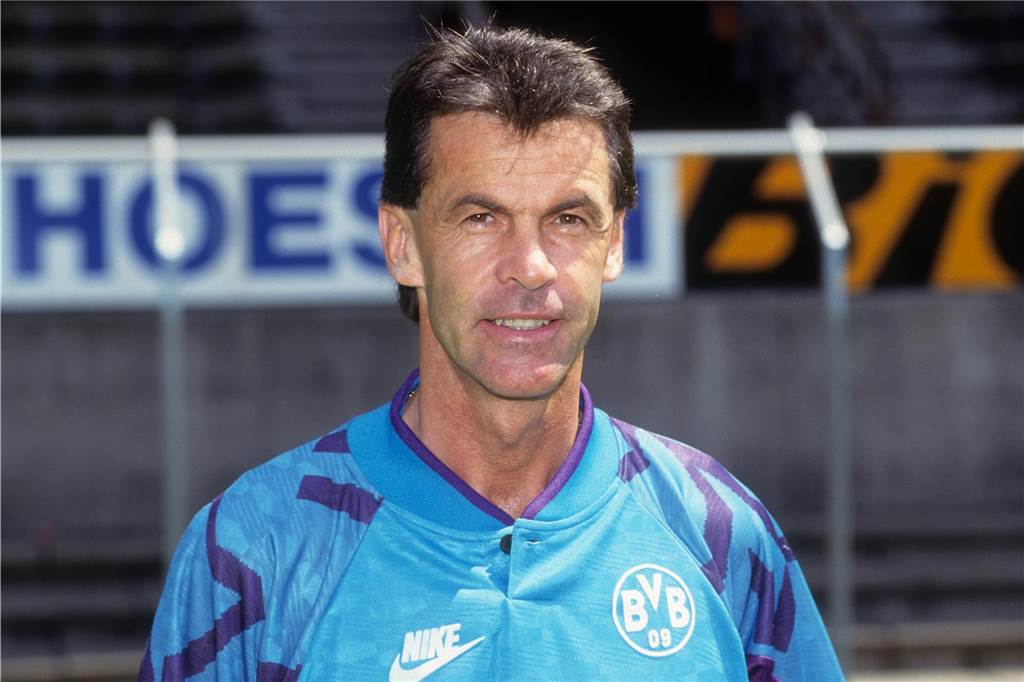 Ottmar Hitzfeld über den BVB-Triumph: „Ich wollte danach nie mehr Trainer sein“ Ein neues Gesicht in der Bundesliga: Ottmar Hitzfeld übernahm im Sommer 1991 das Traineramt bei Borussia Dortmund.