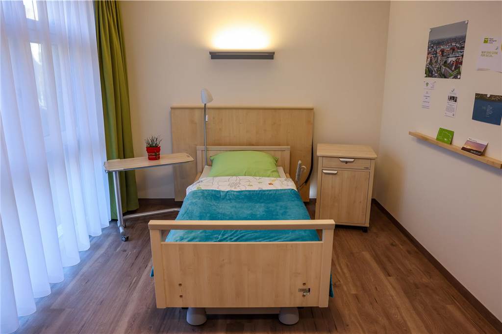 Ein Zimmer im Hospiz