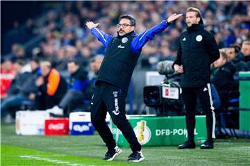 Ein Pokalabend voller Emotionen: Schalke-Trainer David Wagner.