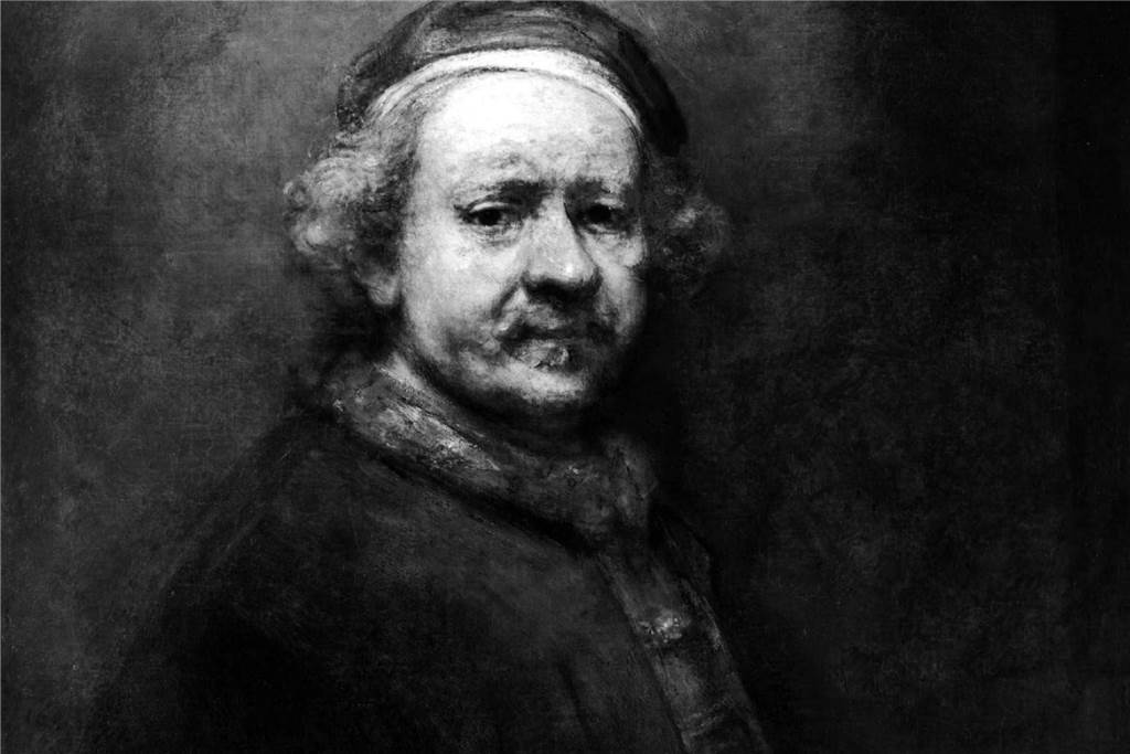 Ein Selbstportrait von Rembrandt, nach dem ebenfalls eine Straße in Werne benannt ist.