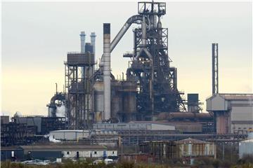Ein Stahlwerk des Industriekonzerns Tata in Port Talbot, Großbritannien. Foto: Ben Birchall
