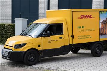 Ein Streetscooter-Fahrzeug der Deutschen Post DHL. Foto: Bernd von Jutrczenka