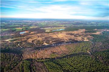 Ein Szenario wie in Lübtheen in Mecklenburg-Vorpommern, wo ein Brand über eine Woche durch Munition im Boden angefacht wurde, kann sich die DBU Naturerbe in den Borkenbergen nicht vorstellen.