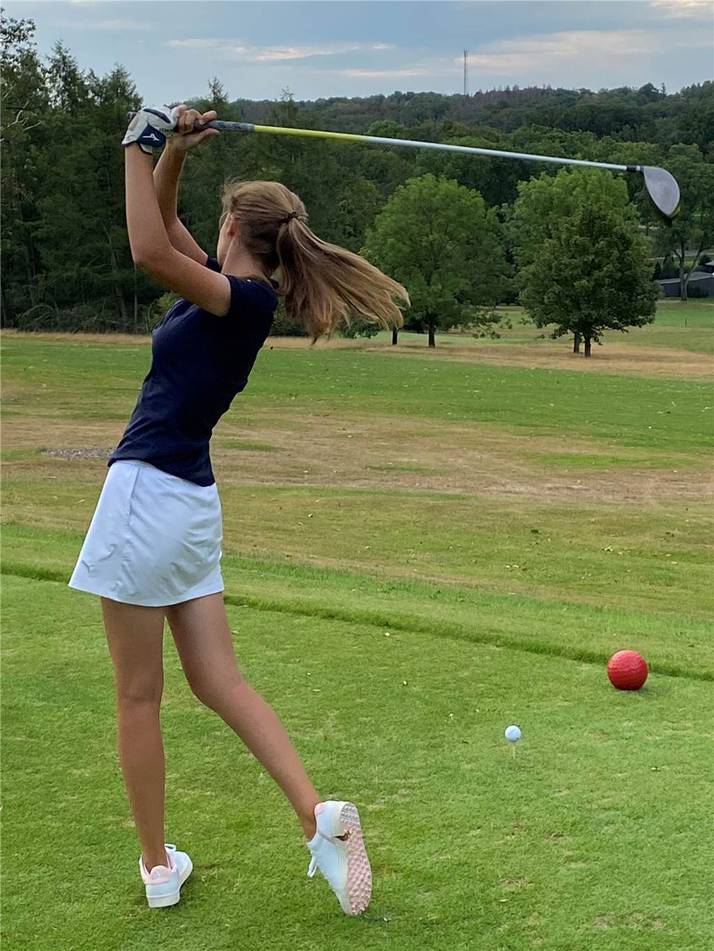 18-jährige Halterner Golferin gehört zu den besten ihrer Altersklasse "Ein Tag auf dem Golfplatz ist für mich wie ein Urlaubstag“, sagt Hanna Tekath.