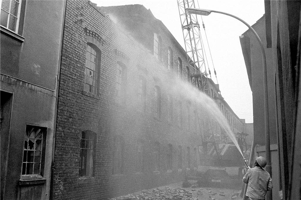 Ein Teil der ehemaligen Fabrik Quitmann.