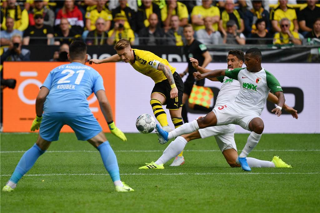 Marco Reus - Warum der BVB-Kapitän fürs Spiel seiner Mannschaft unverzichtbar ist Ein Tor und eine Vorlage gegen Augsburg - Marco Reus macht da weiter, wo er vergangene Saison aufgehört hat.