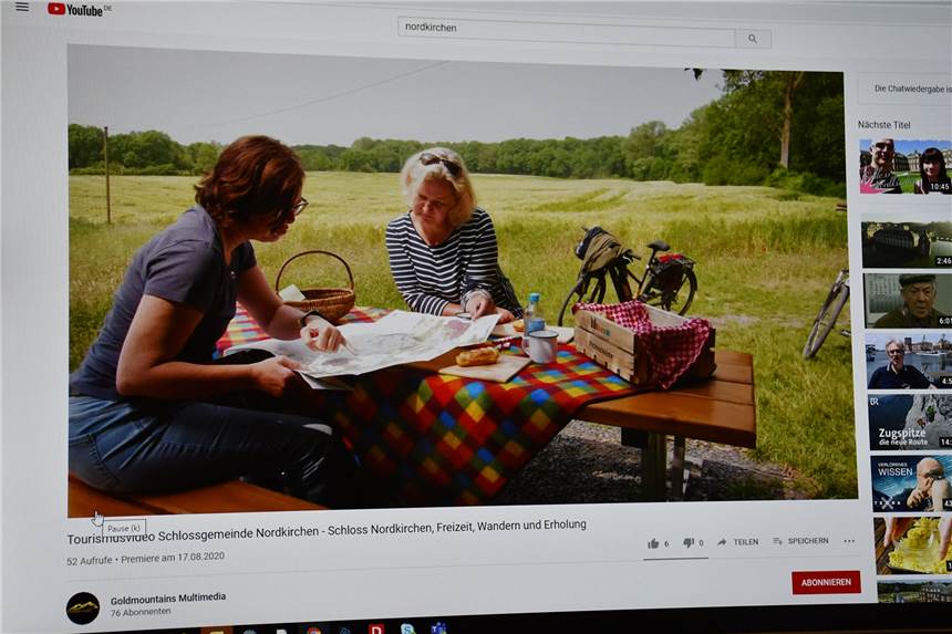 Ein Video über Urlaub in Nordkirchen ist jetzt auf Youtube abrufbar.