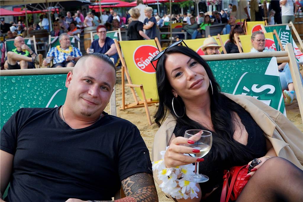 Ein Wein im Liegestuhl: Castrop-Rauxel hat am Wochenende viele verschiedene Möglichkeiten der Entspannung geboten.