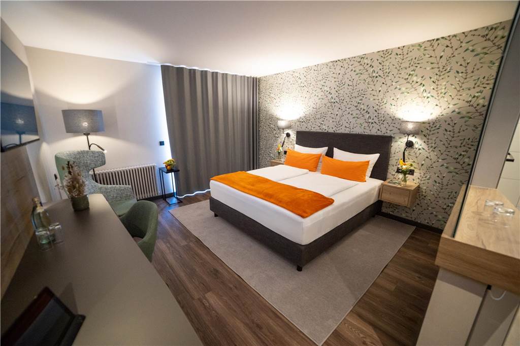 Hotel ist eröffnet: Lieb & Wert zeigt die Liebe zum Detail Ein Zimmerbeispiel des Raesfelder Hotels „Lieb & Wert“: Jedes Detail ist bewusst in Szene gesetzt worden.