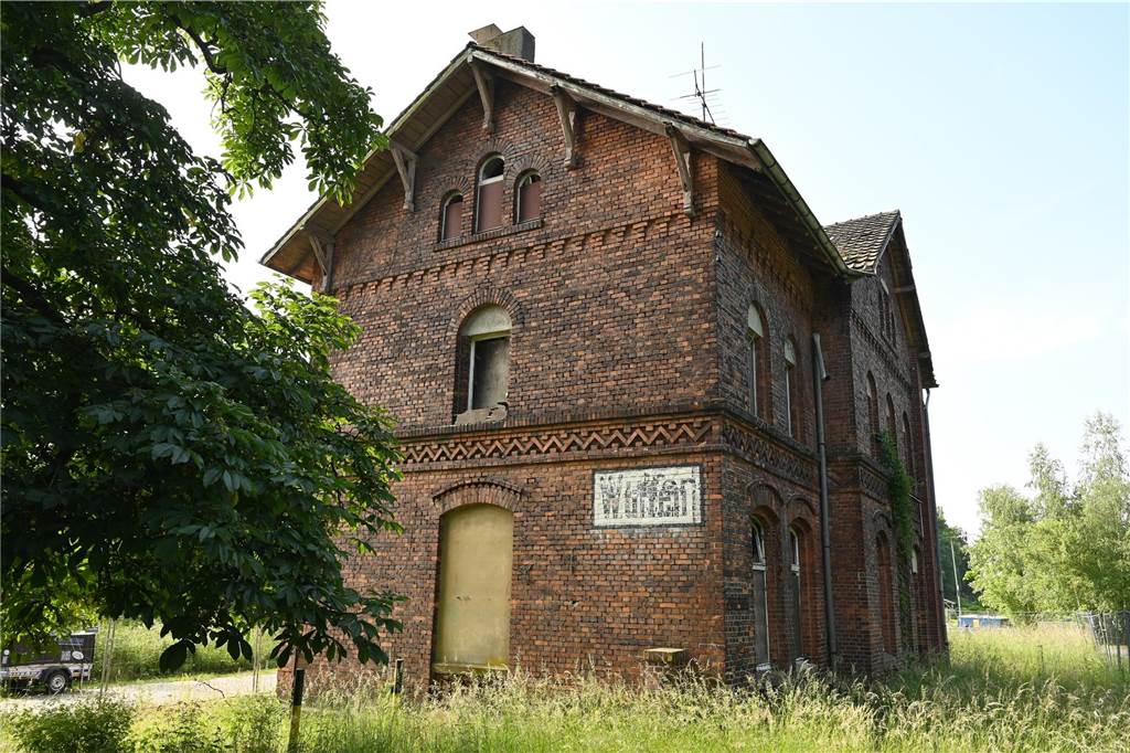 Eindrücke aus dem alten Bahnhofsgebäude im Dorstener Stadtteil Wulfen