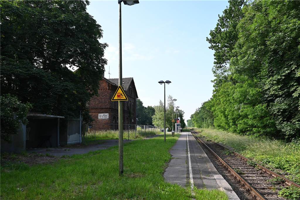 Eindrücke aus dem alten Bahnhofsgebäude im Dorstener Stadtteil Wulfen