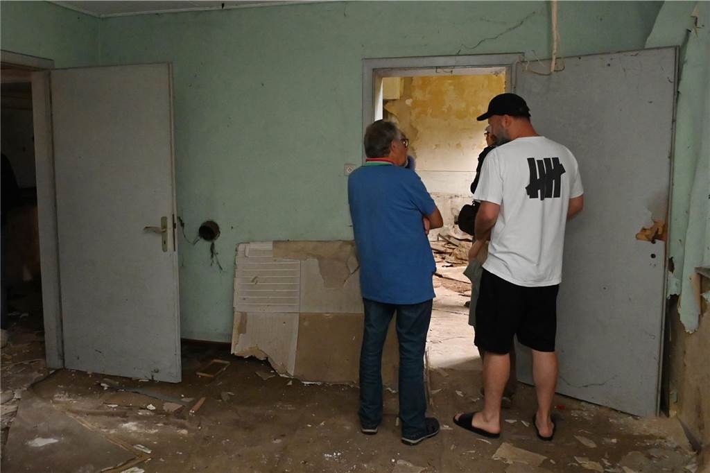 Eindrücke aus dem alten Bahnhofsgebäude im Dorstener Stadtteil Wulfen