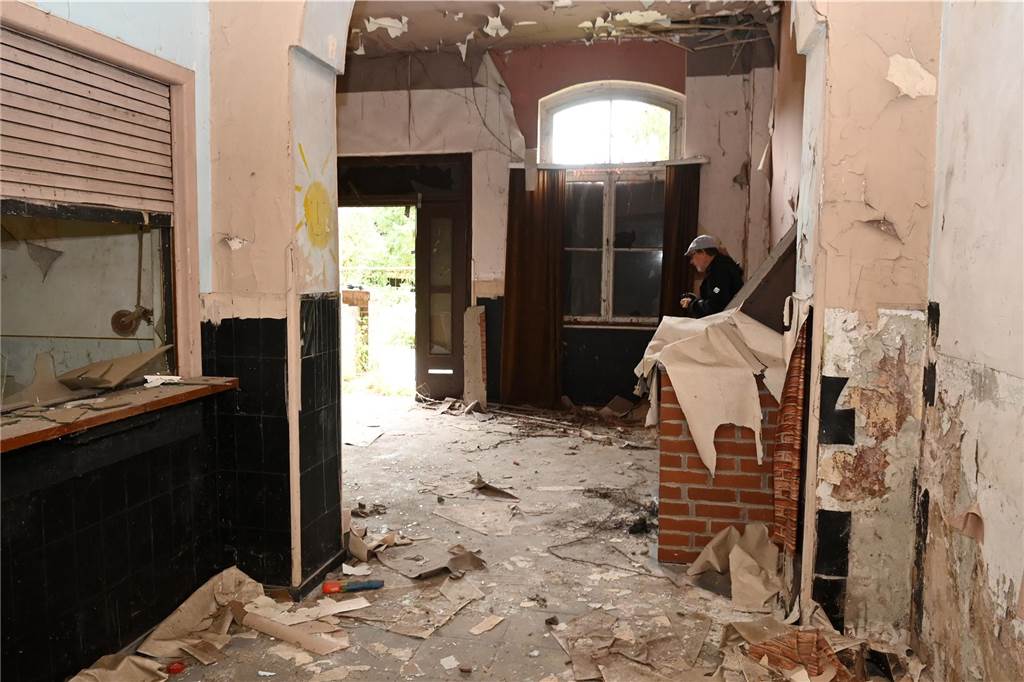 Eindrücke aus dem alten Bahnhofsgebäude im Dorstener Stadtteil Wulfen