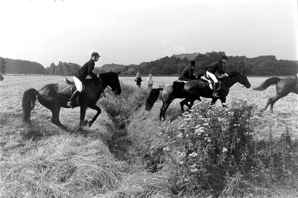 Eindrücke der Fuchsjagd mit der Cappenberger Meute im Jahr 1986.