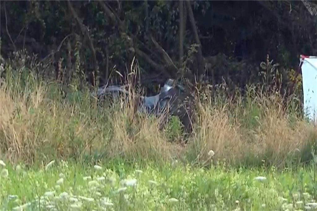 Eindrücke der Unfallstelle im Kreuz Dortmund/Unna von A44 und A1.