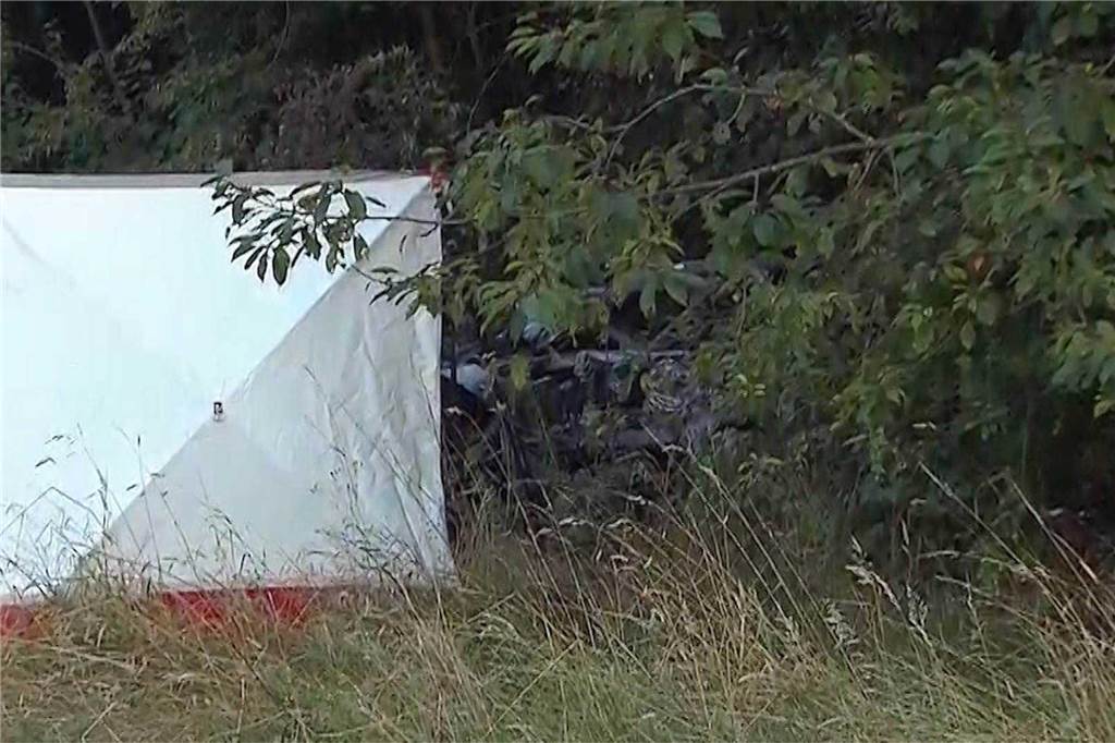 Eindrücke der Unfallstelle im Kreuz Dortmund/Unna von A44 und A1.