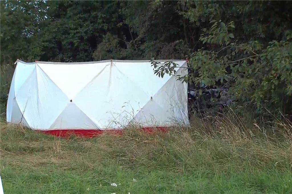 Eindrücke der Unfallstelle im Kreuz Dortmund/Unna von A44 und A1.