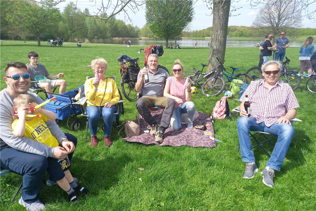 Eindrücke vom 1. Mai im Seepark.
