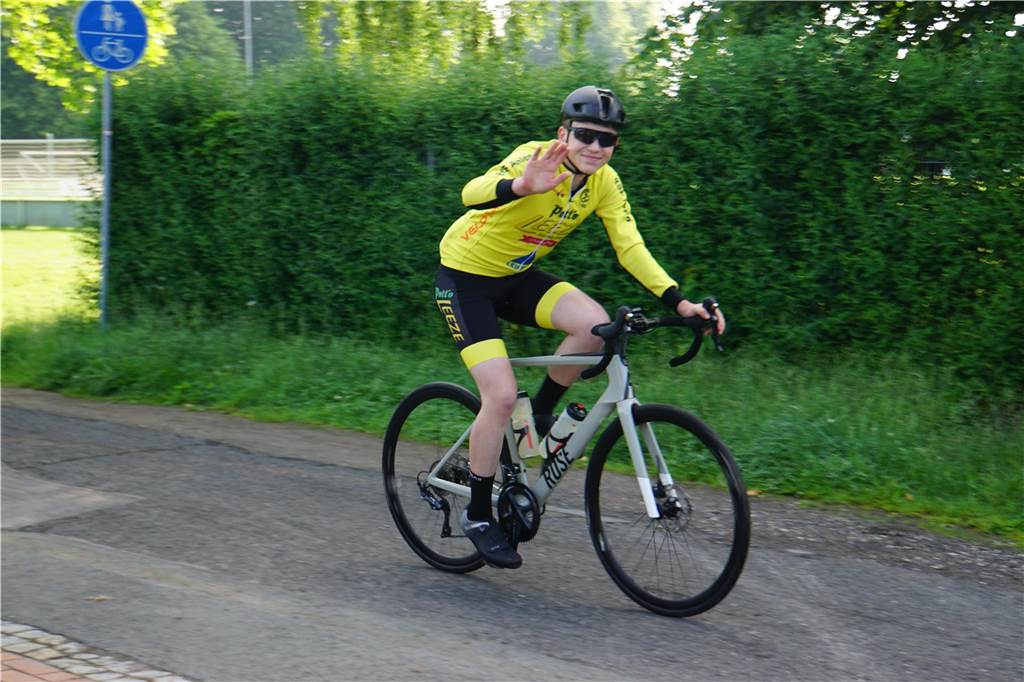 Eindrücke vom den Starts der Radtouristikfahrt in Herbern